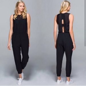 🎉rare find 🎉 lululemon black party onesie size 6 (more photos to come)